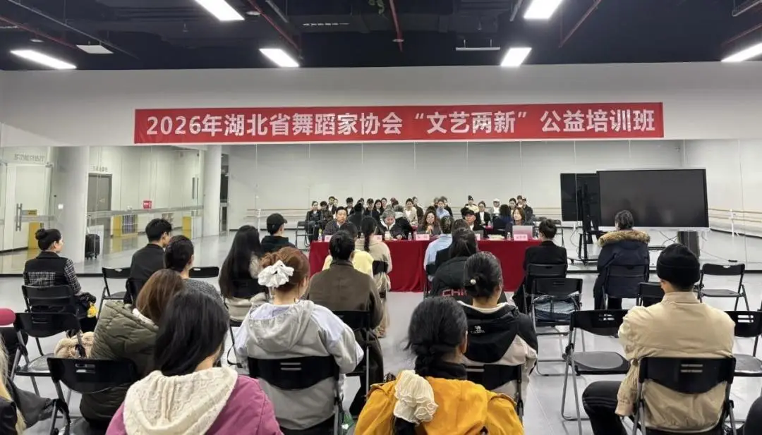 湖北省舞蹈家協會“文藝兩新”公益培訓班走進孝感