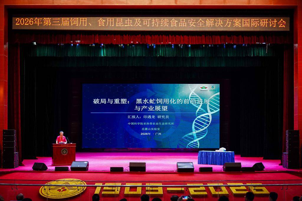 昆蟲蛋白美食亮相！第三屆飼用、食用昆蟲國際研討會華農舉行