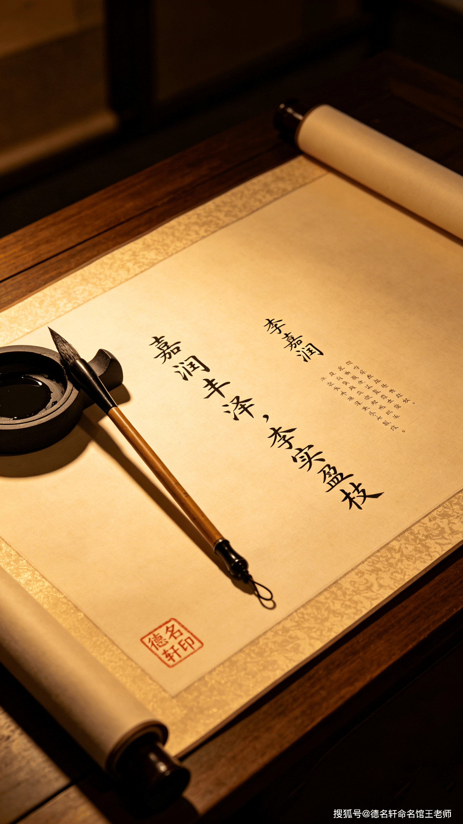 原創寶寶起名案例 李嘉潤：嘉潤豐澤，李實盈枝