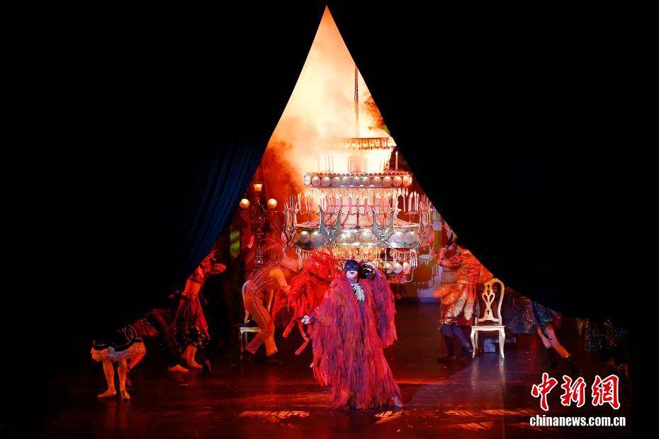 原創芭蕾舞劇《歌劇魅影》在上海國際舞蹈中心上演