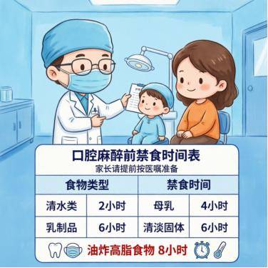 家長收藏 | 兒童口腔舒眠鎮靜術前術後宣教手冊