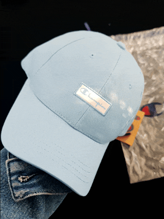 Champion明星同款帽子，重工刺繡、顯臉小不壓頂