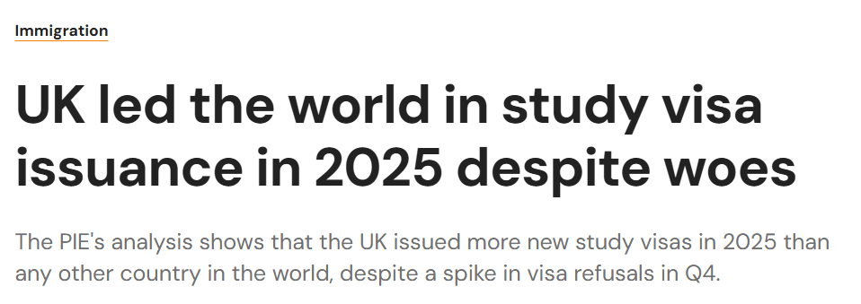 英國留學回穩！2025年留學簽證發放量全球第一
