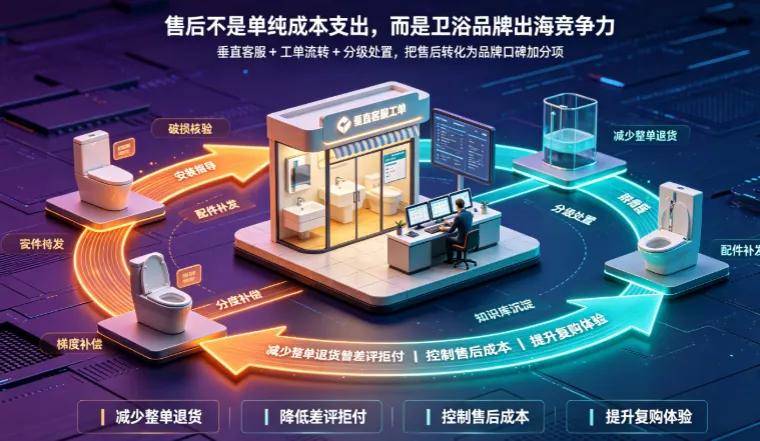 卫浴产品出海售后怎么做？卫浴海外客服外包方案解析
