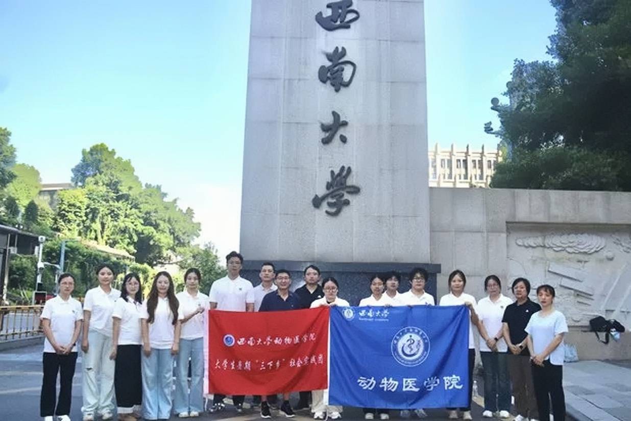 西南大學動物醫學院開展“三下鄉”服務