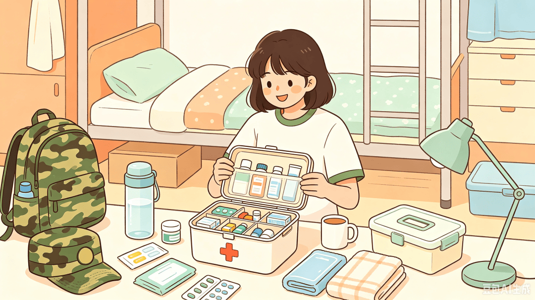 大學生開學常備藥清單｜備好這些，輕鬆應對換季、軍訓