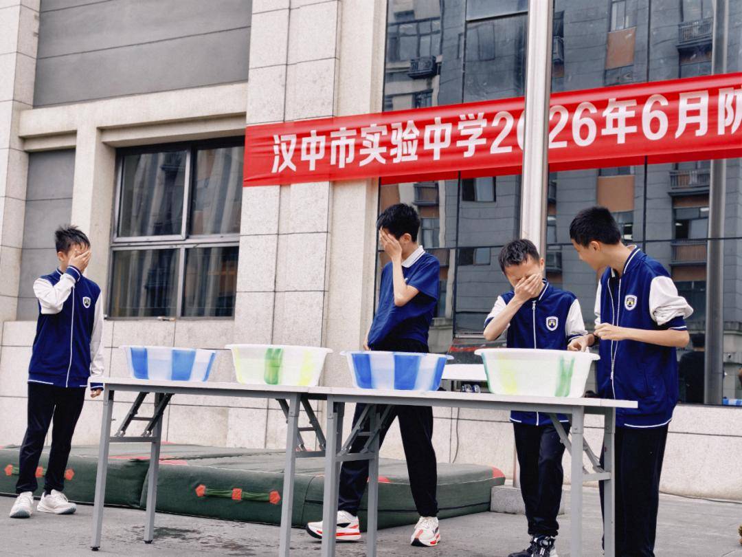 原創漢中市實驗中學開展防溺水實戰演練活動