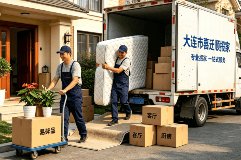 大連靠譜搬家公司怎麼甄別？本地口碑搬家認準這幾點