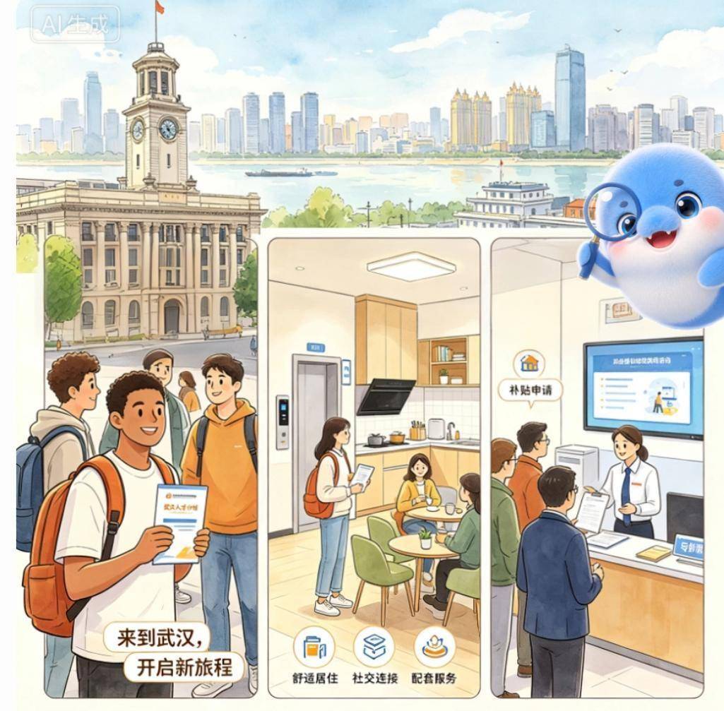 全國首創！武漢為2026級來漢大學新生髮放城市智慧體