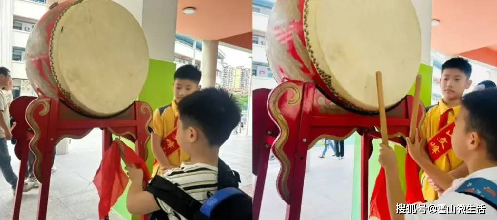 霍山文峰小學舉行2026級一年級新生入學儀式